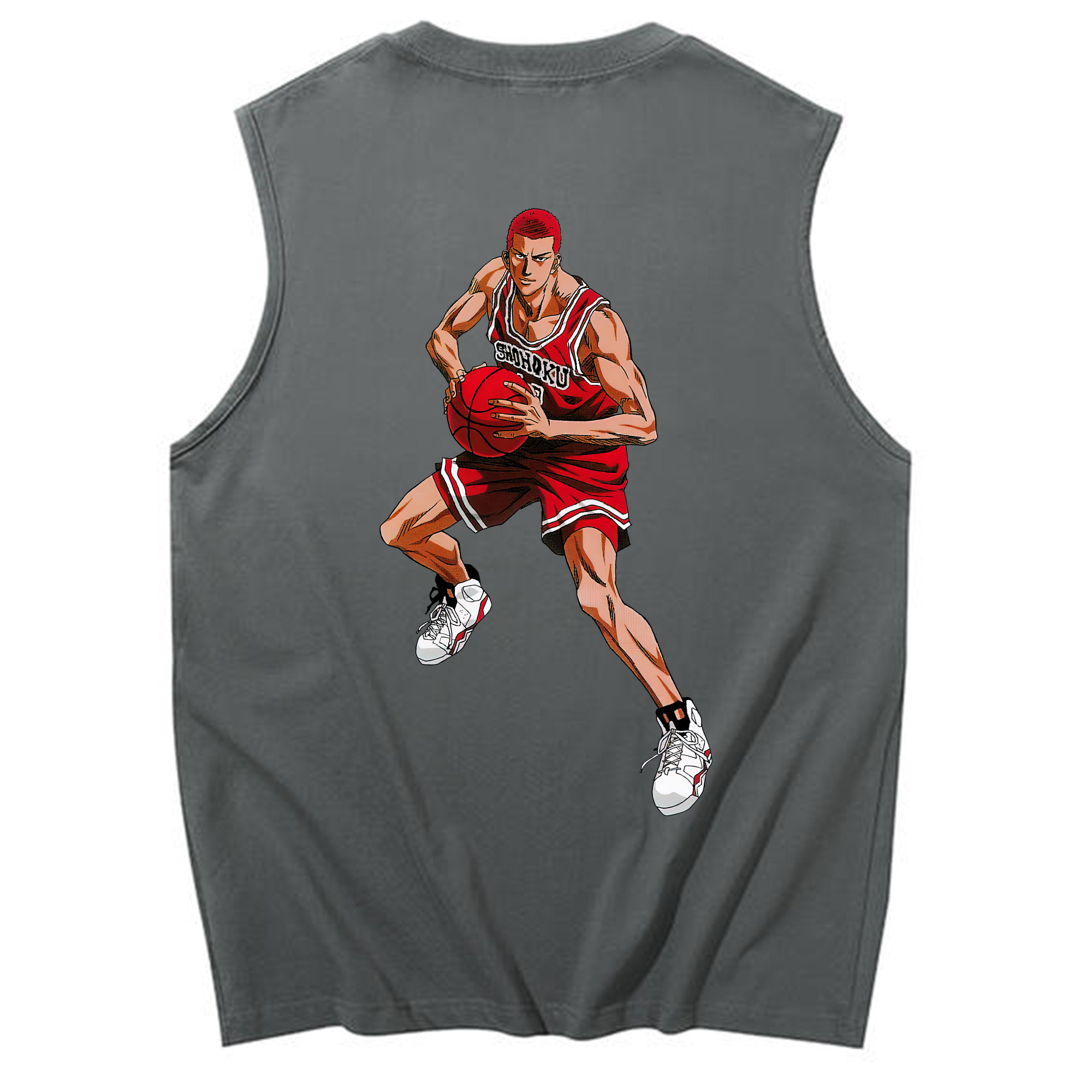 （画像用） SLAM DUNK／スラムダンク コットン100％タンクトップ（背面プリント）